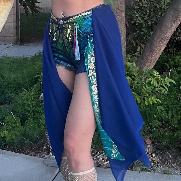 Britney Spears Slave Costume Shorts